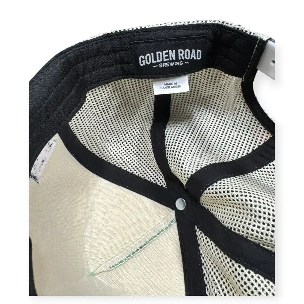 Golden Road Brewing Limited Edition Hat CaliFunk Ball Cap Snapback Mesh Back‎